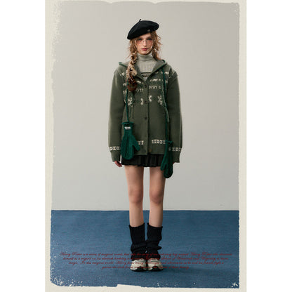 魔法学校のニットグローブ