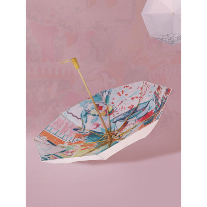 Interior with a Young Girl (Girl Reading)折りたたみ傘