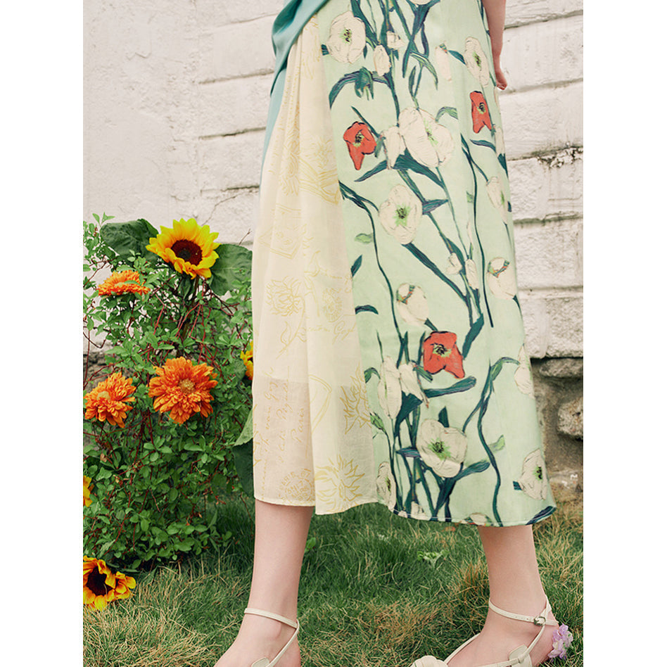 野薔薇とヒゲナシと蝶のスカート