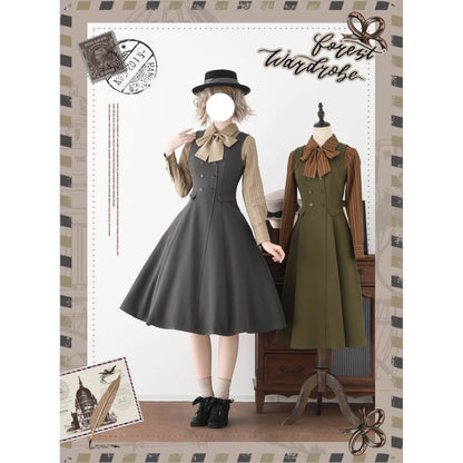 英国のお嬢様のブリティッシュブラウス - Amber