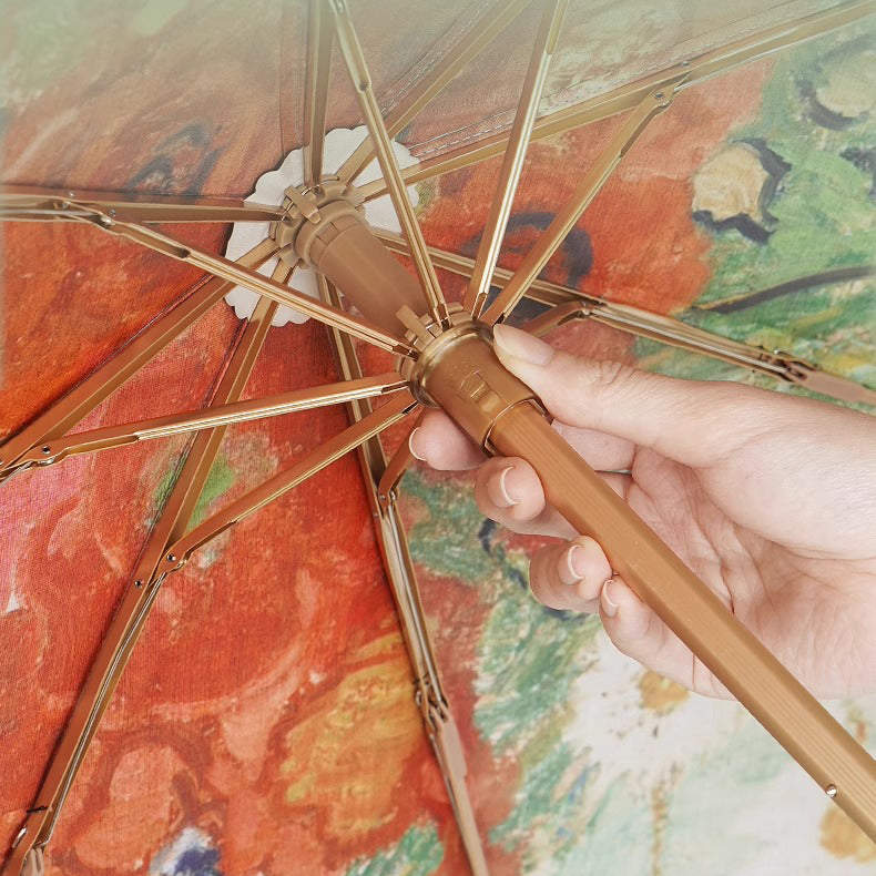 Red Poppies折りたたみ傘