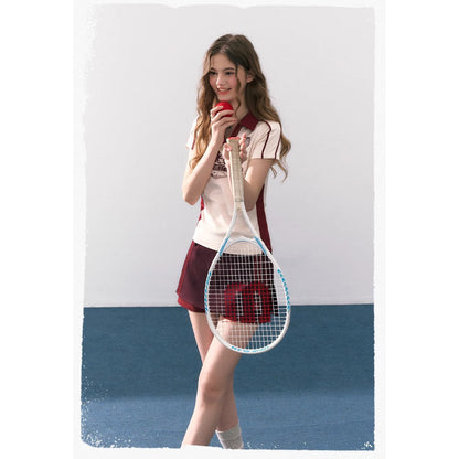 魔法学校のポロシャツとキュロットスカート