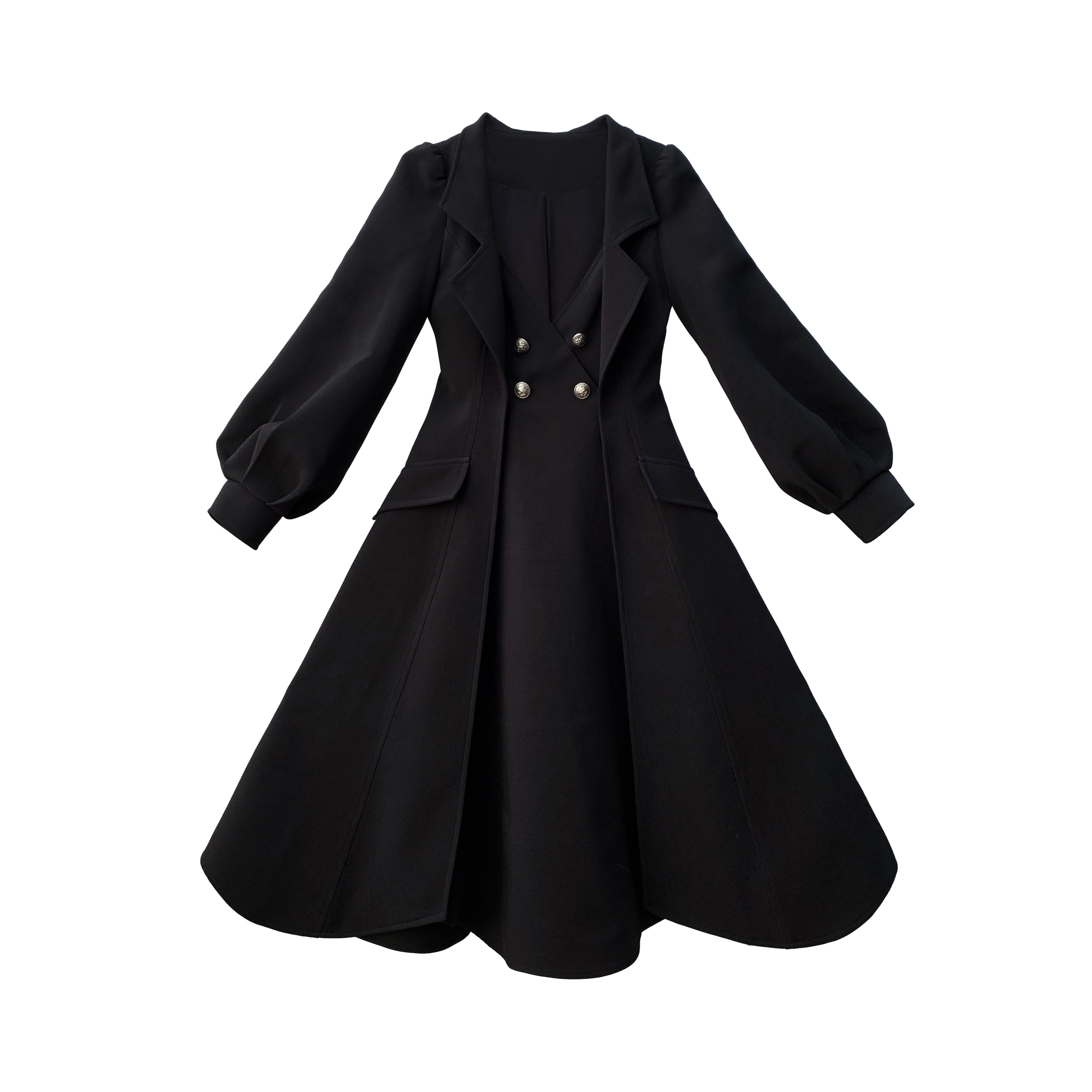 British Lady's Classic Coat, Jumper Skirt, and Blouse – remulia