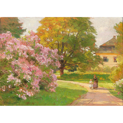 A Blossoming Bush折りたたみ傘