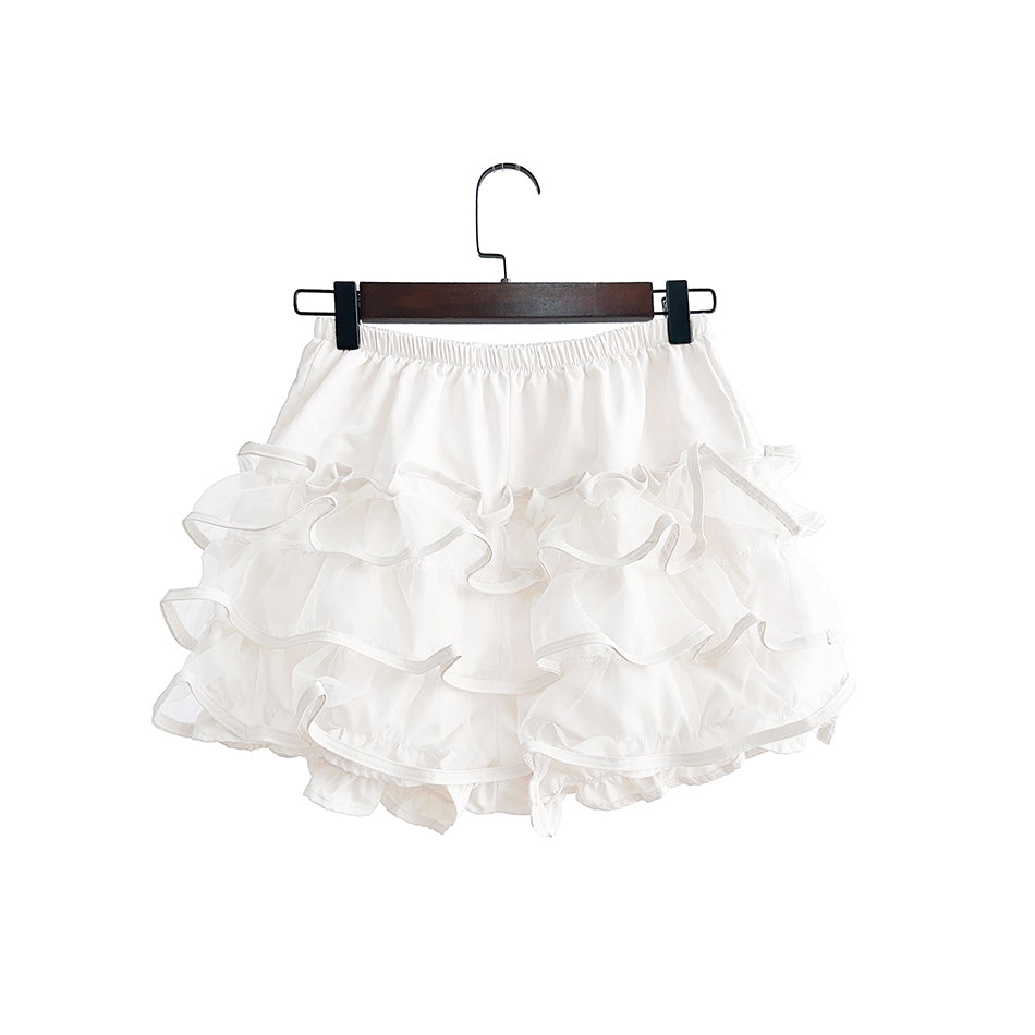 帆船と羅針盤の線画ストラップバルーンスカートとブラウス - Wine Red