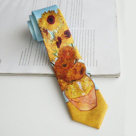 "Sunflower" tie 