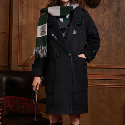 wizard school hooded long coat 