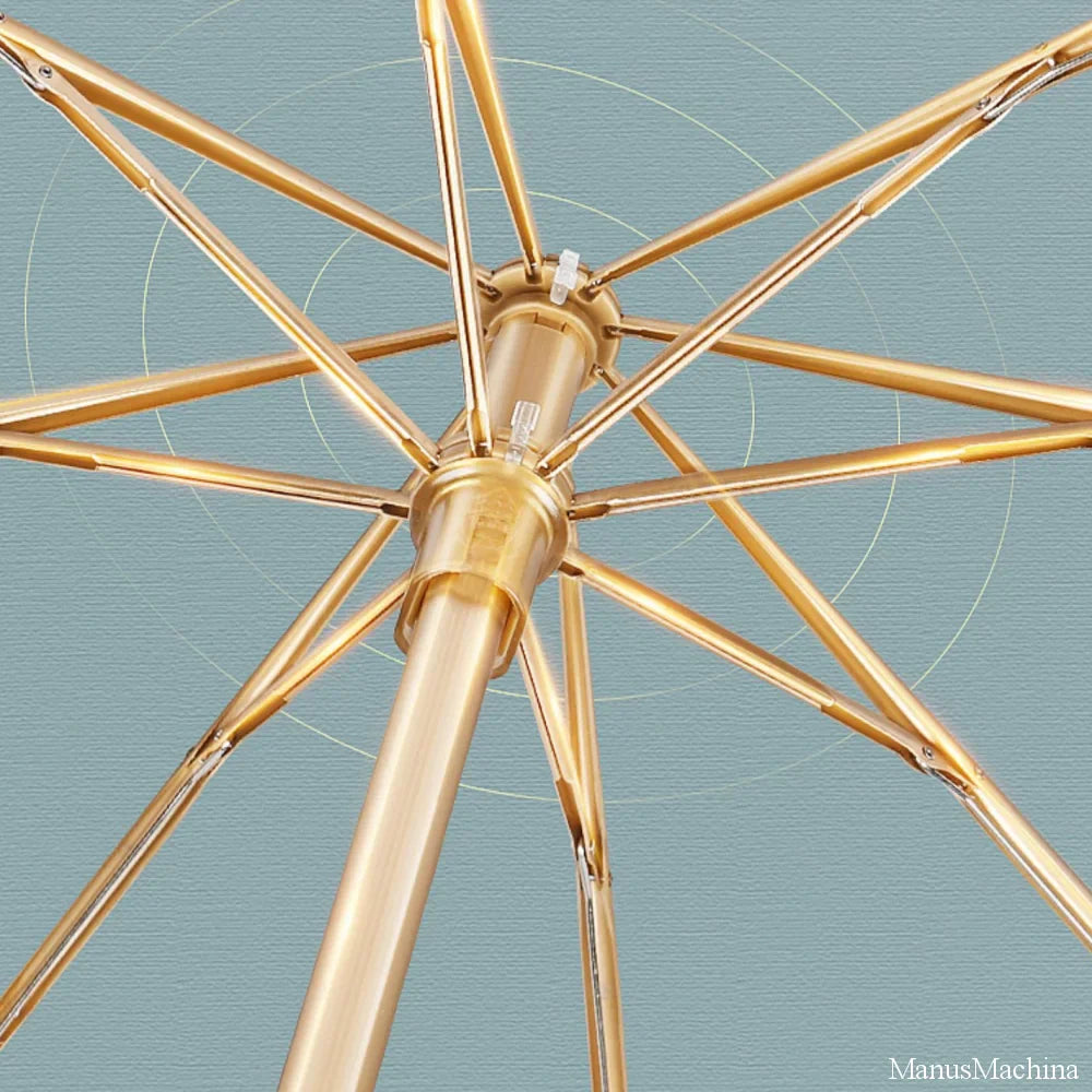 Iris in a Glass Vase折りたたみ傘