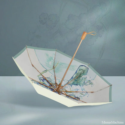 Iris in a Glass Vase折りたたみ傘