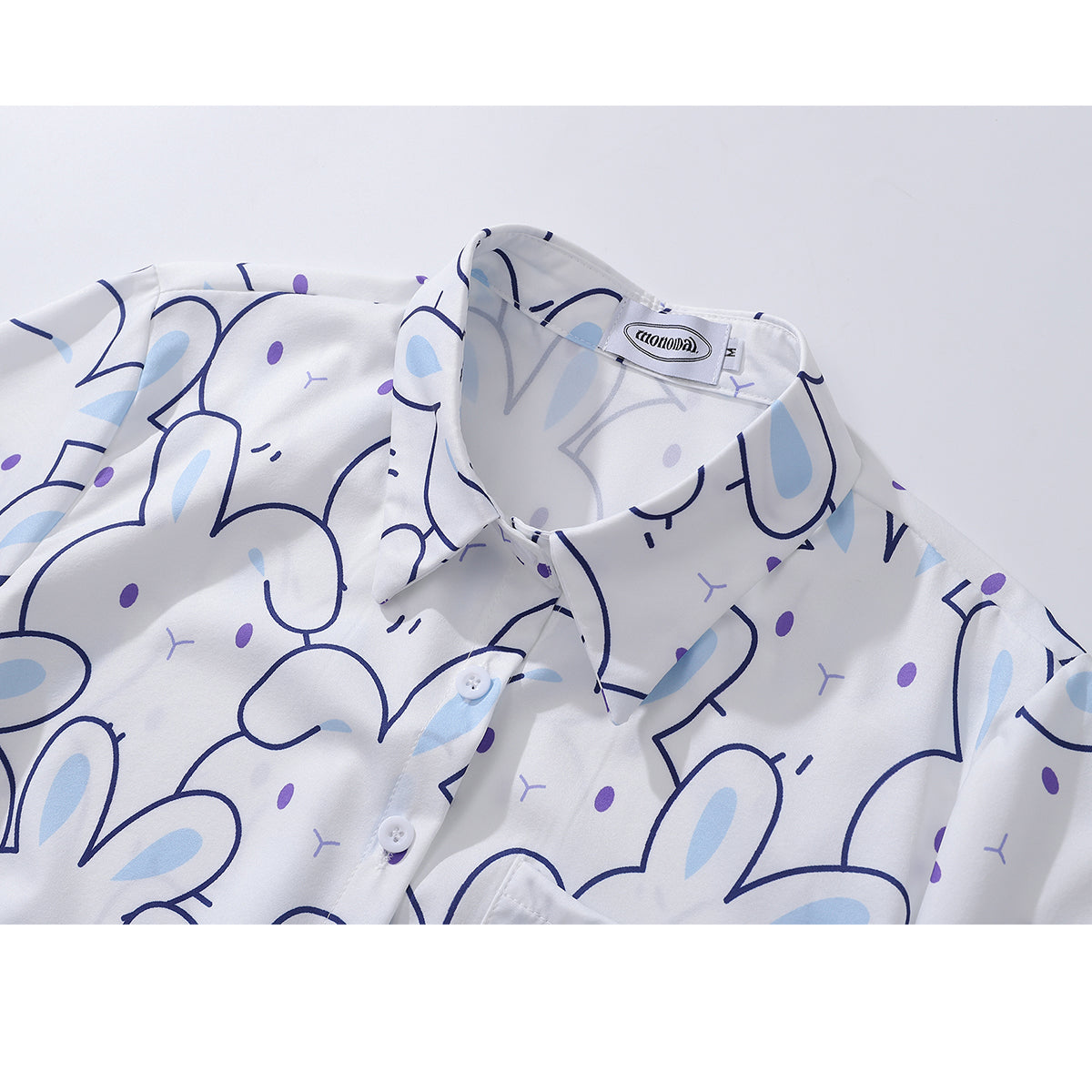 ウサギさんのショートシャツ