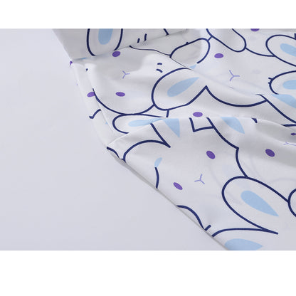 ウサギさんのショートシャツ