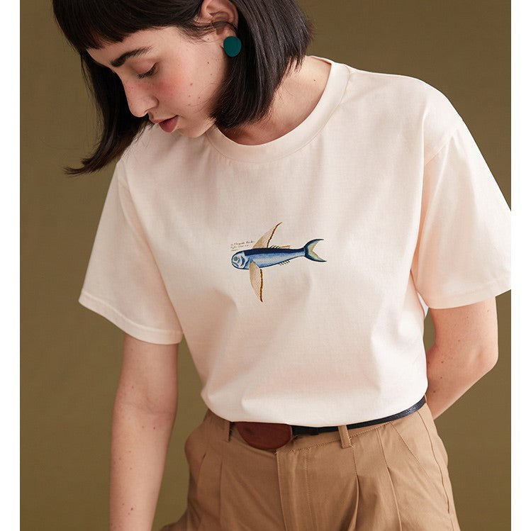 お魚Tシャツ‐Vliegende Harder