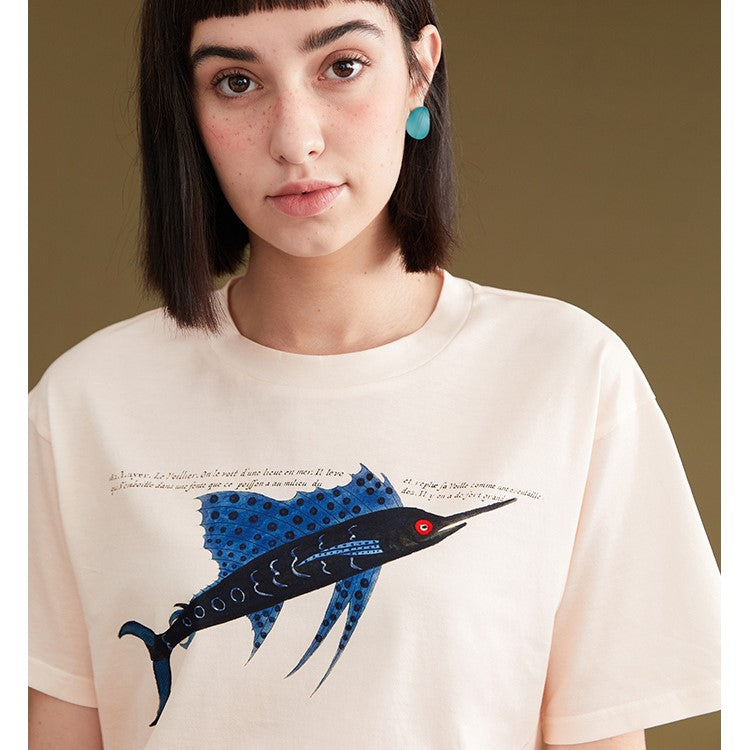 お魚Tシャツ‐Layer