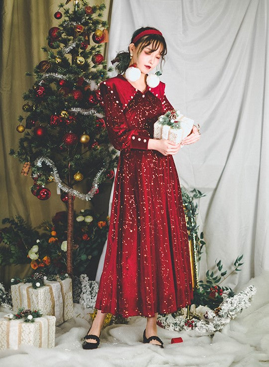 elegant dress christmas A-Line Evening Gown Formal Sweep / Brush Train Red Green Dress Sleeveless One Shoulder Satin with Pleats Ruched Slit 37cm Bust Girls Dressy Christmas Holiday Print