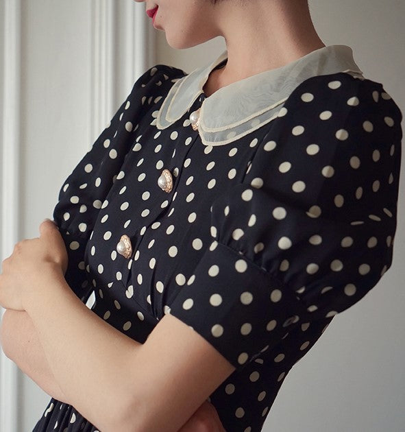 retro polka dot dress – remulia