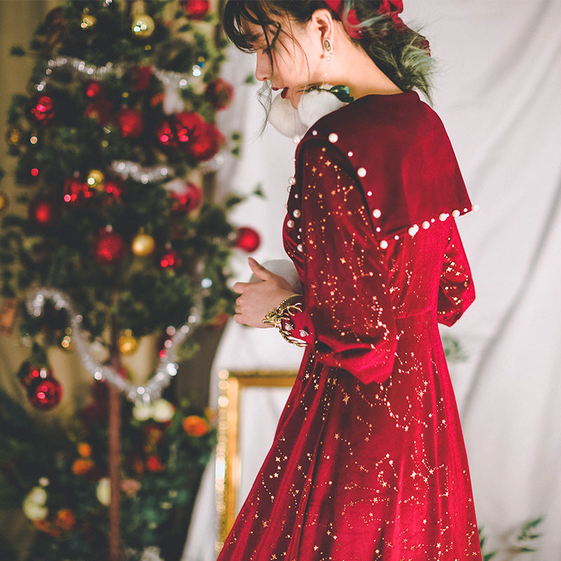Christmas color elegant dress – remulia Christmas color elegant dress – remulia