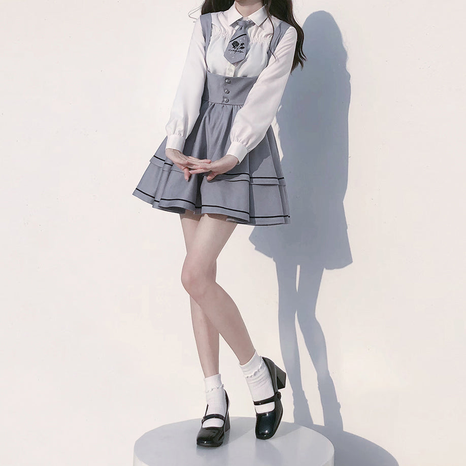 literary girl jumper skirt ＆ blouse（予約商品：30日以内に発送）