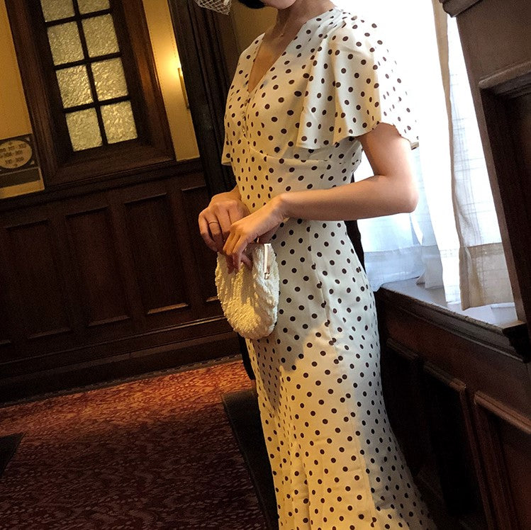 western classic polka dot dress remulia western classic polka dot dress remulia