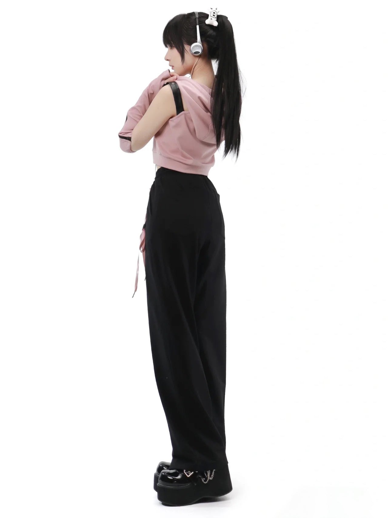 Maiden in love T-shirt, Long pants, Short top and Short Culotte