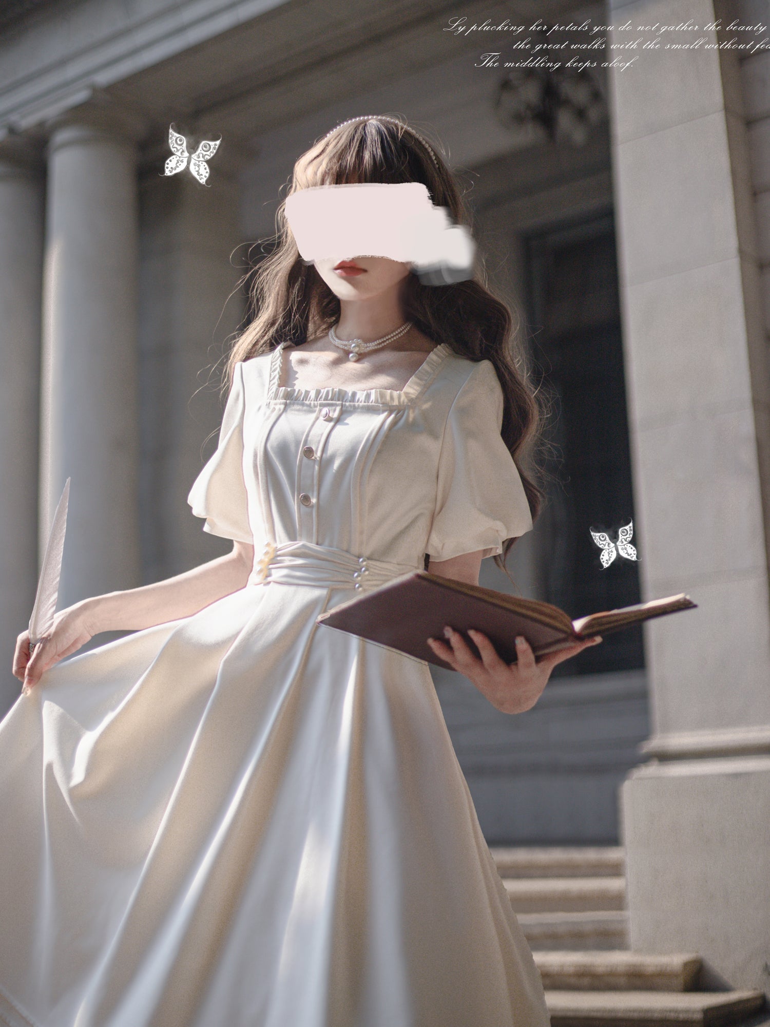 western lady dress Western lady literature classical dress