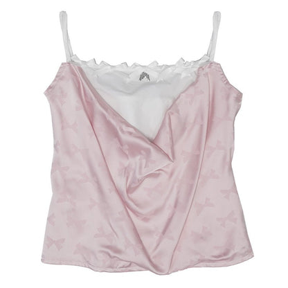 Angel Heart Bow Knot Cute Ballet Girl Camisole
