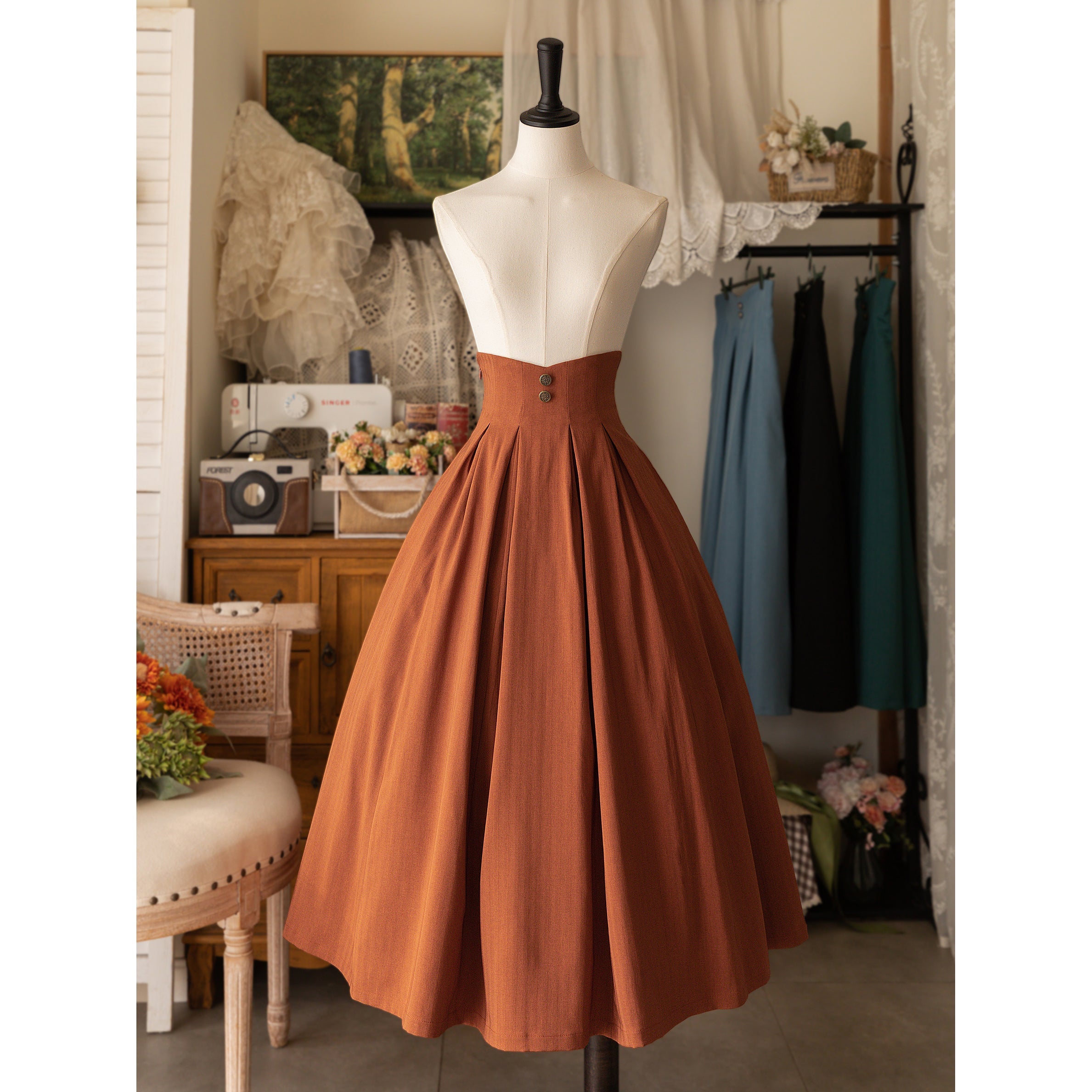 British Lady Hepburn Skirt – remulia
