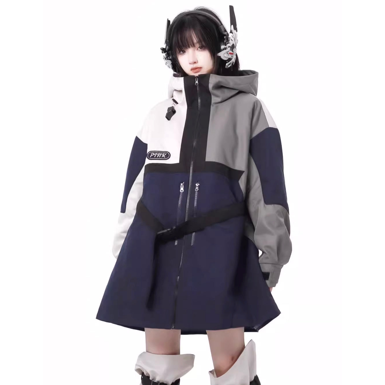Mechanical and Futuristic Girls Tops and Bottoms