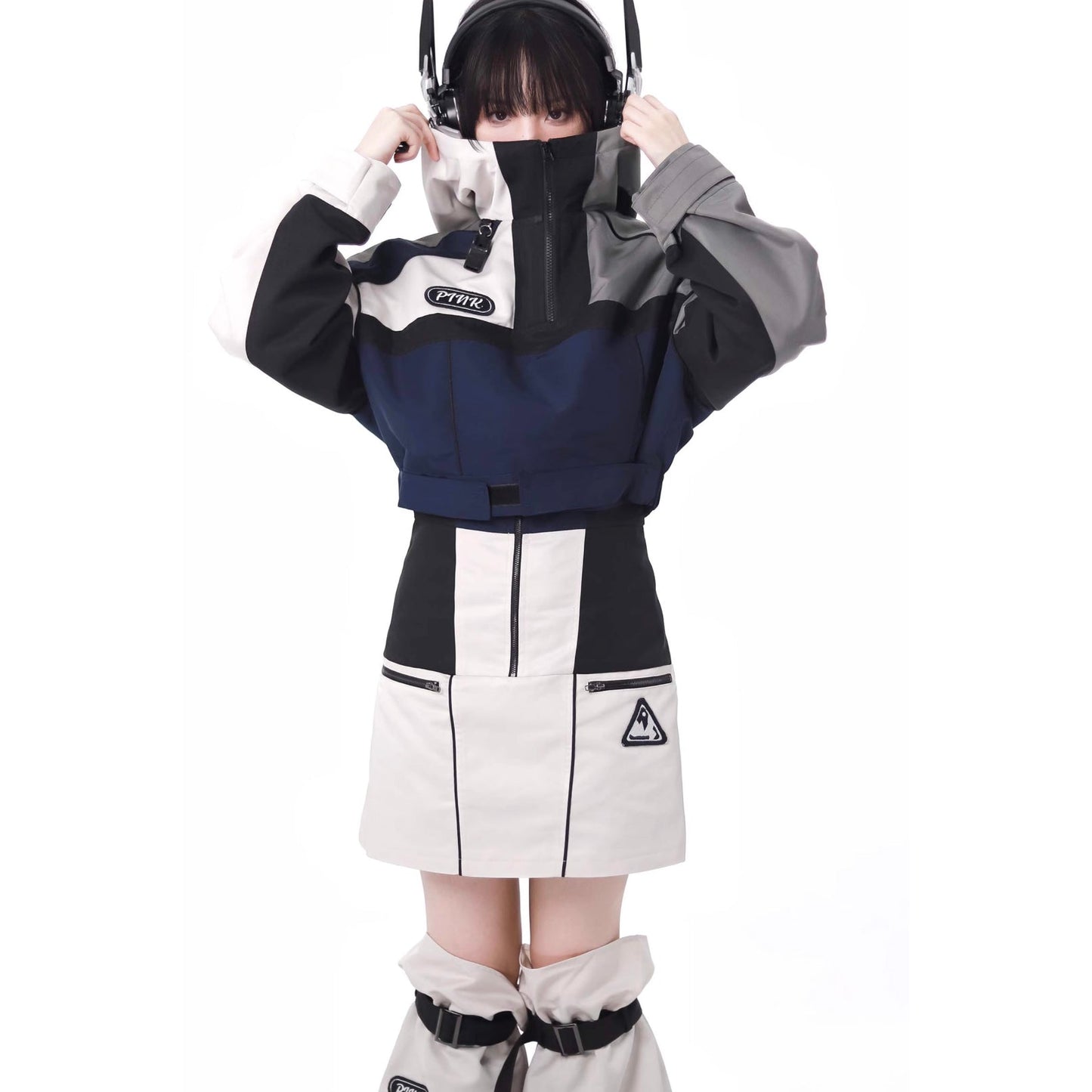 Mechanical and Futuristic Girls Tops and Bottoms