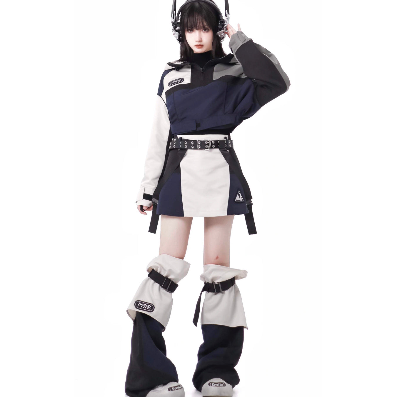 Mechanical and Futuristic Girls Tops and Bottoms