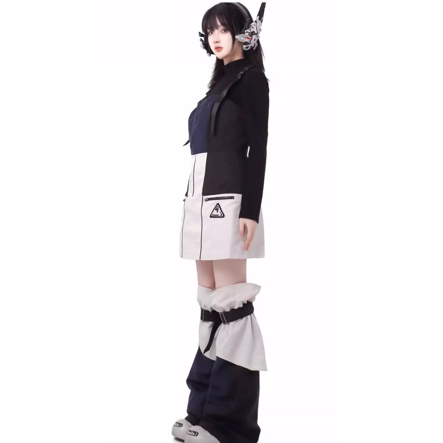 Mechanical and Futuristic Girls Tops and Bottoms