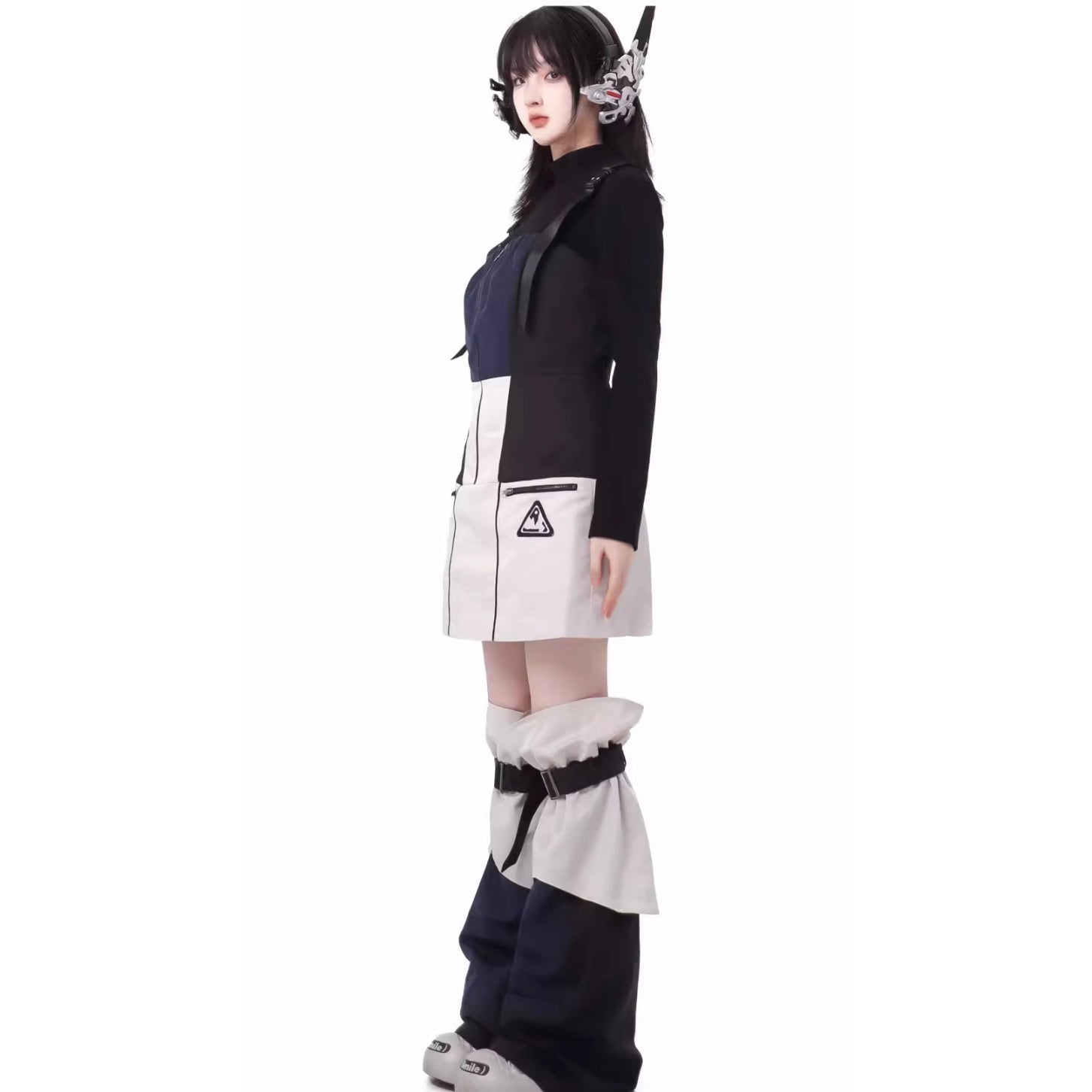 Mechanical and Futuristic Girls Tops and Bottoms
