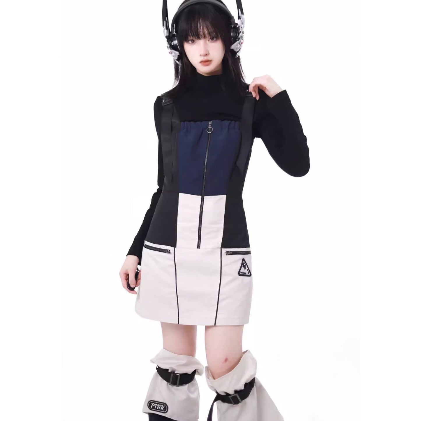 Mechanical and Futuristic Girls Tops and Bottoms