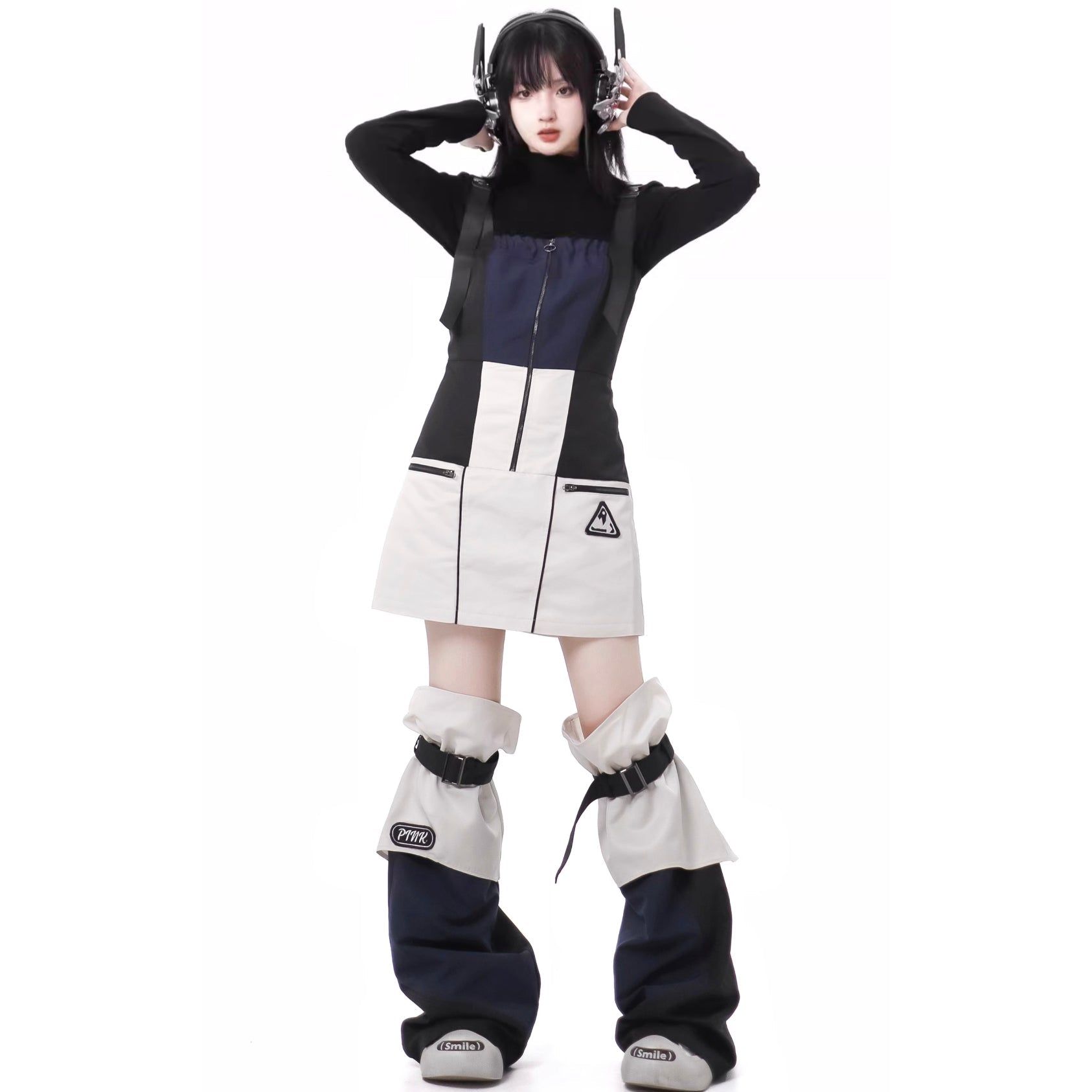 Mechanical and Futuristic Girls Tops and Bottoms