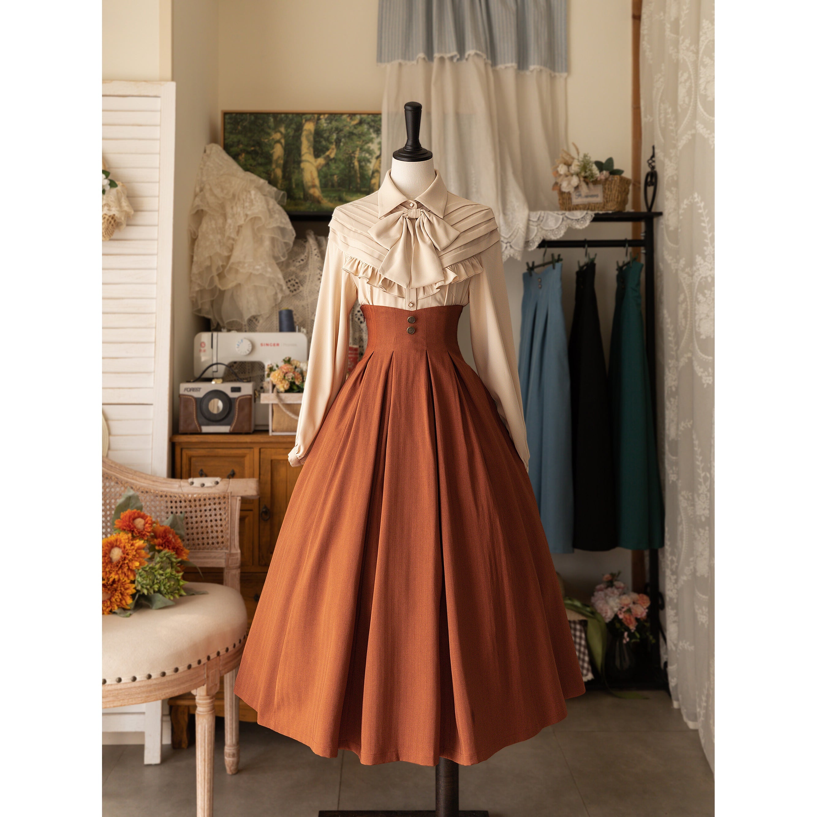British Lady Hepburn Skirt – remulia