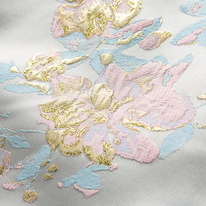 花鳥画の刺繍チャイナファージャケット
