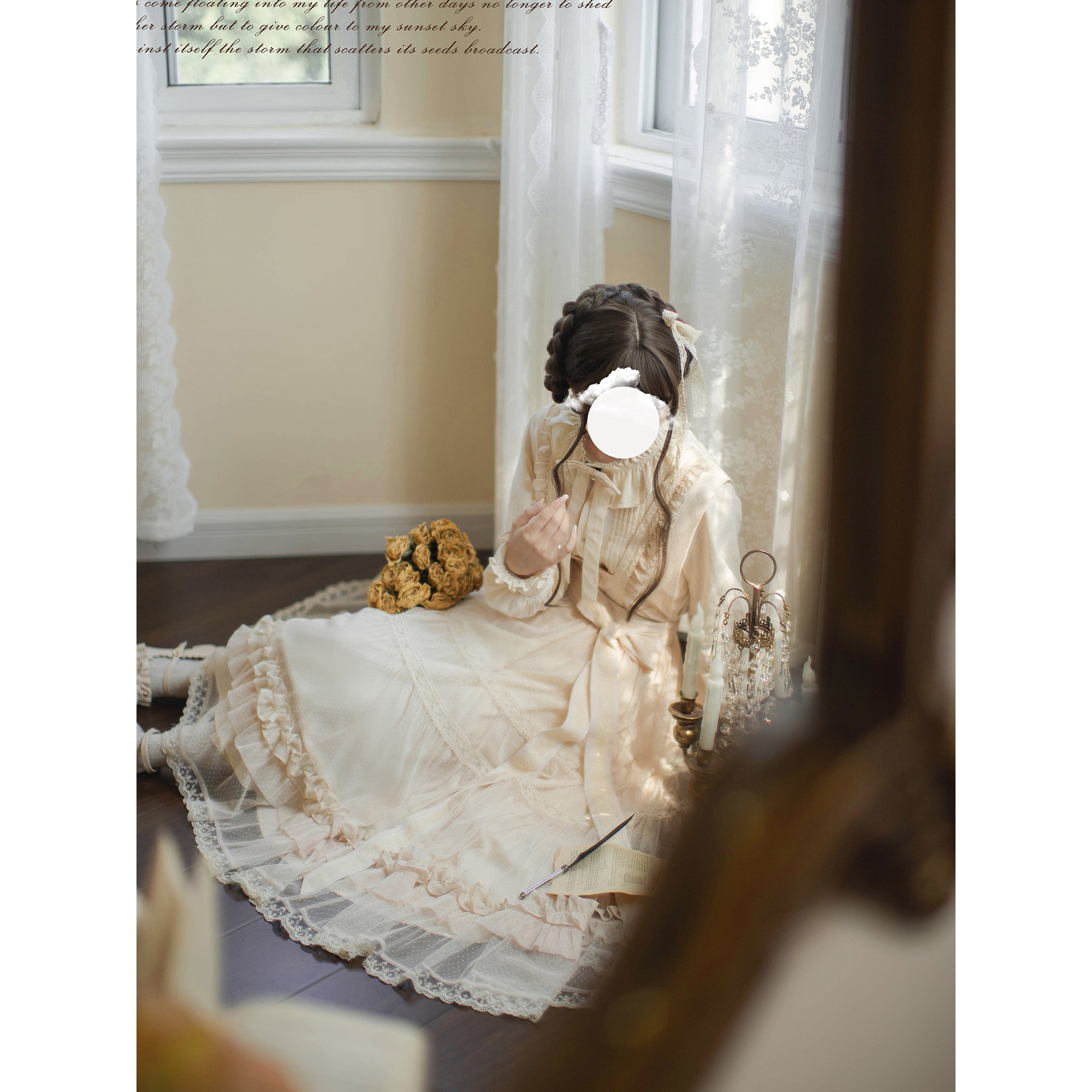Bisque doll tulle jumper skirt and ruffle blouse – remulia Bisque doll tulle jumper skirt and ruffle blouse – remulia
