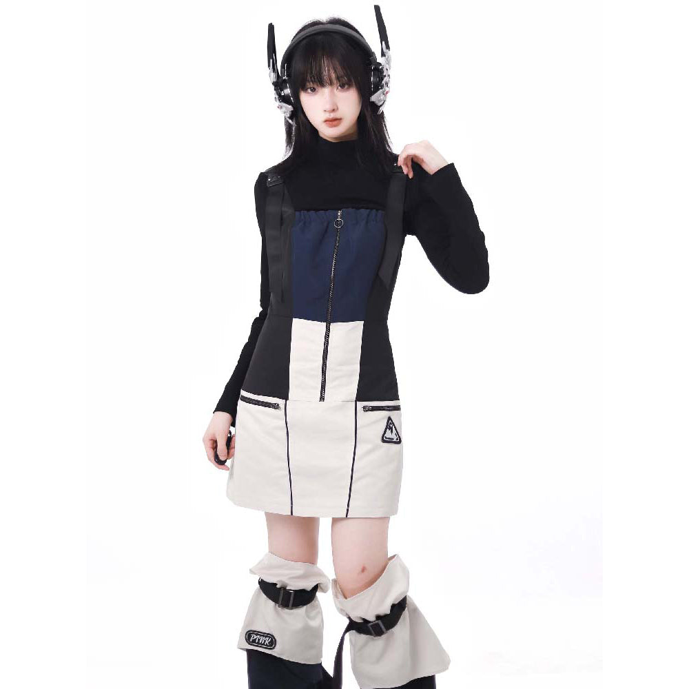 Mechanical and Futuristic Girls Tops and Bottoms