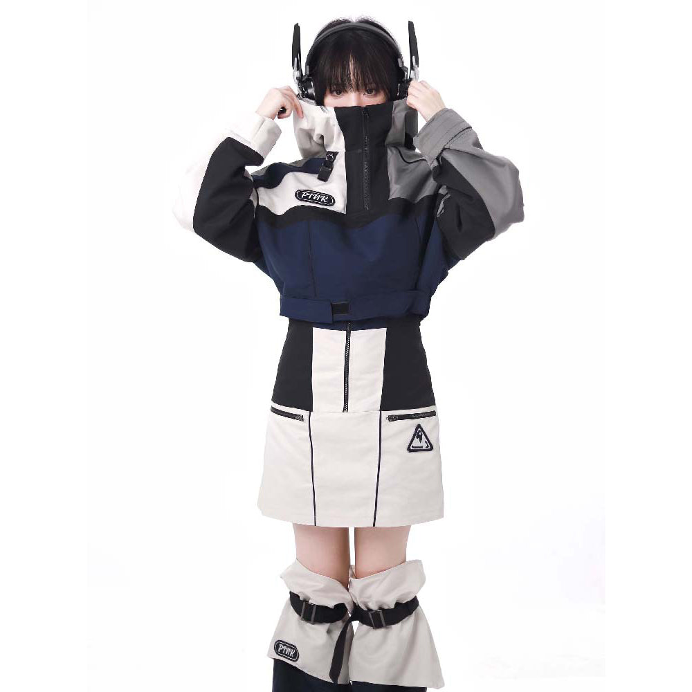 Mechanical and Futuristic Girls Tops and Bottoms