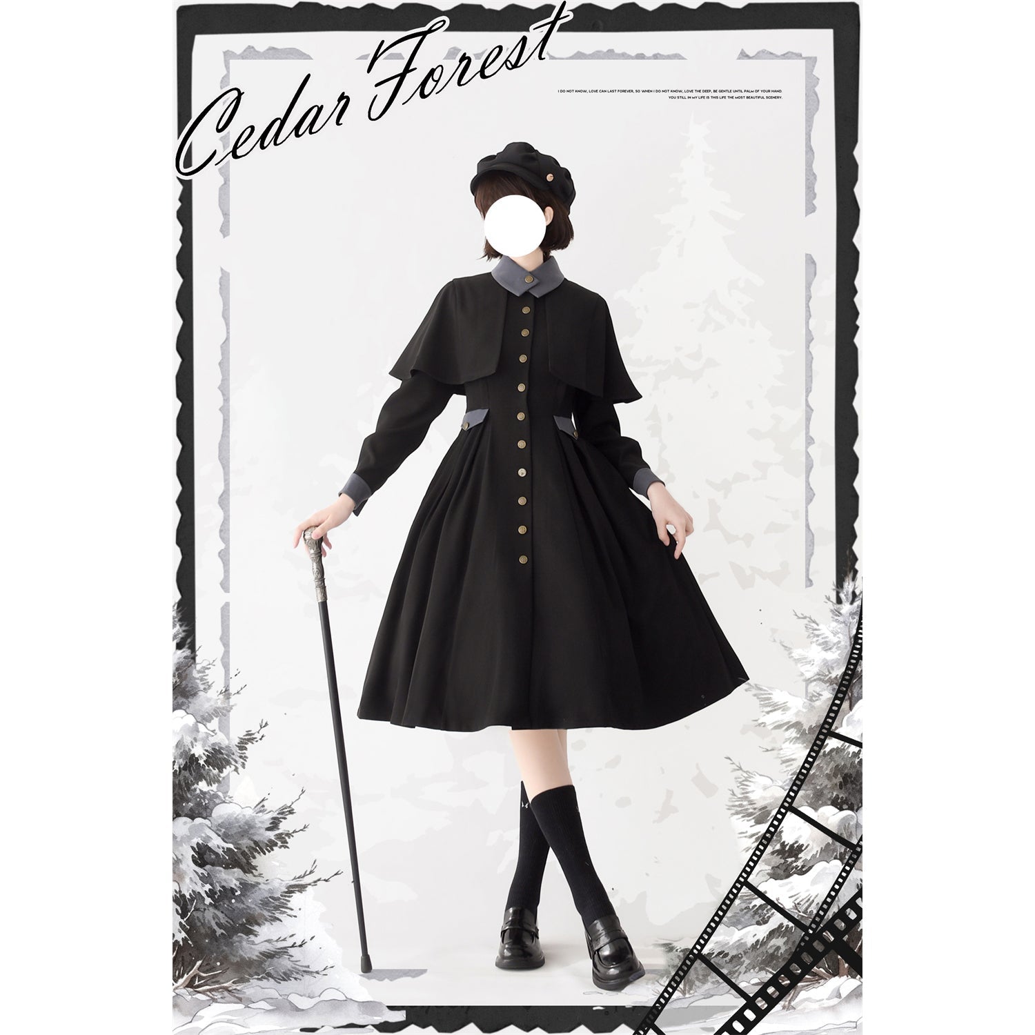 short black witch dress Angel Witch Dress