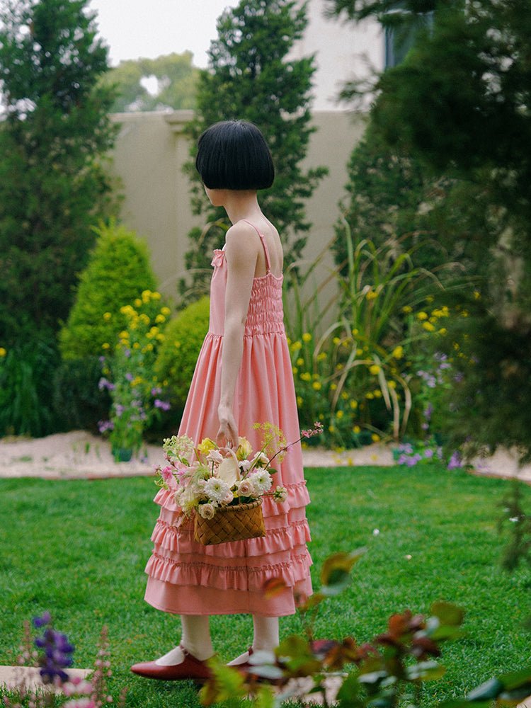 Sweet strawberry lace cami dress remulia Sweet strawberry lace cami dress remulia