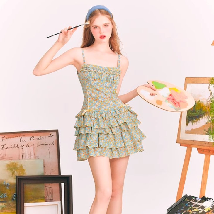 Vacation sunset cami dress remulia Vacation sunset cami dress remulia