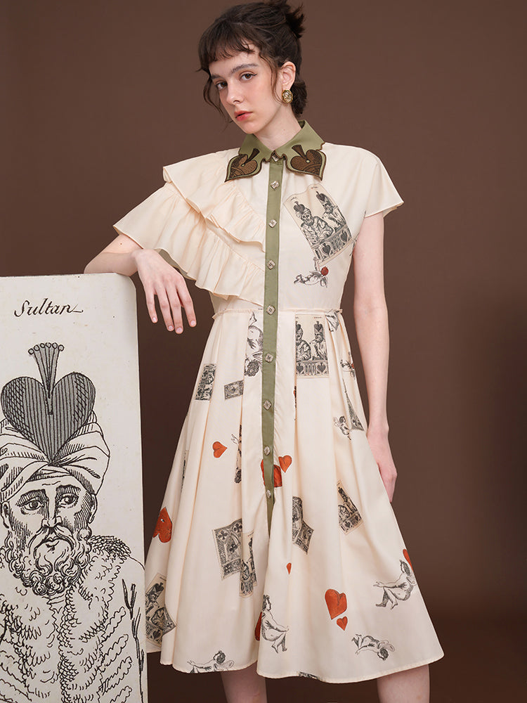 playing card dress fashion brand company House of Cards Mini Dress