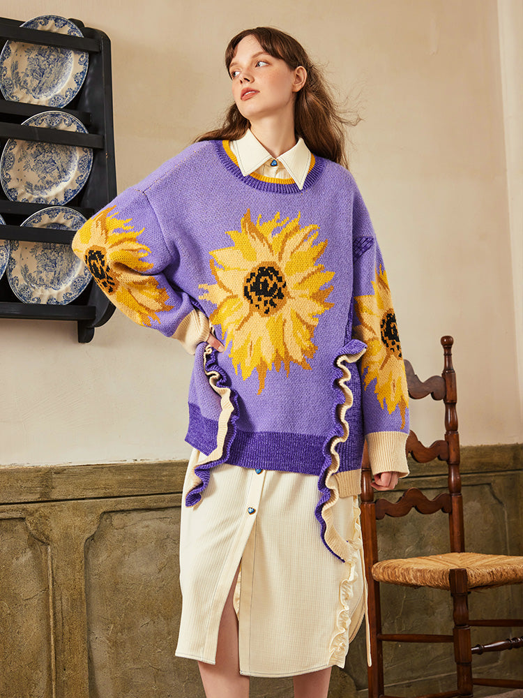 17,760円sunflower knit ニット