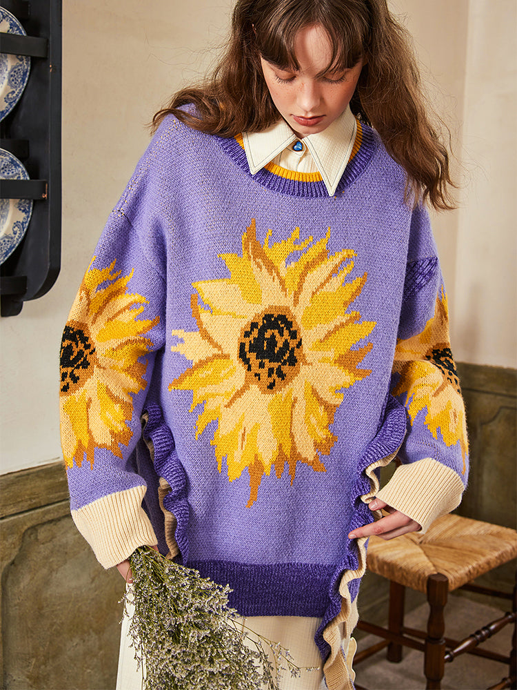 17,760円sunflower knit ニット