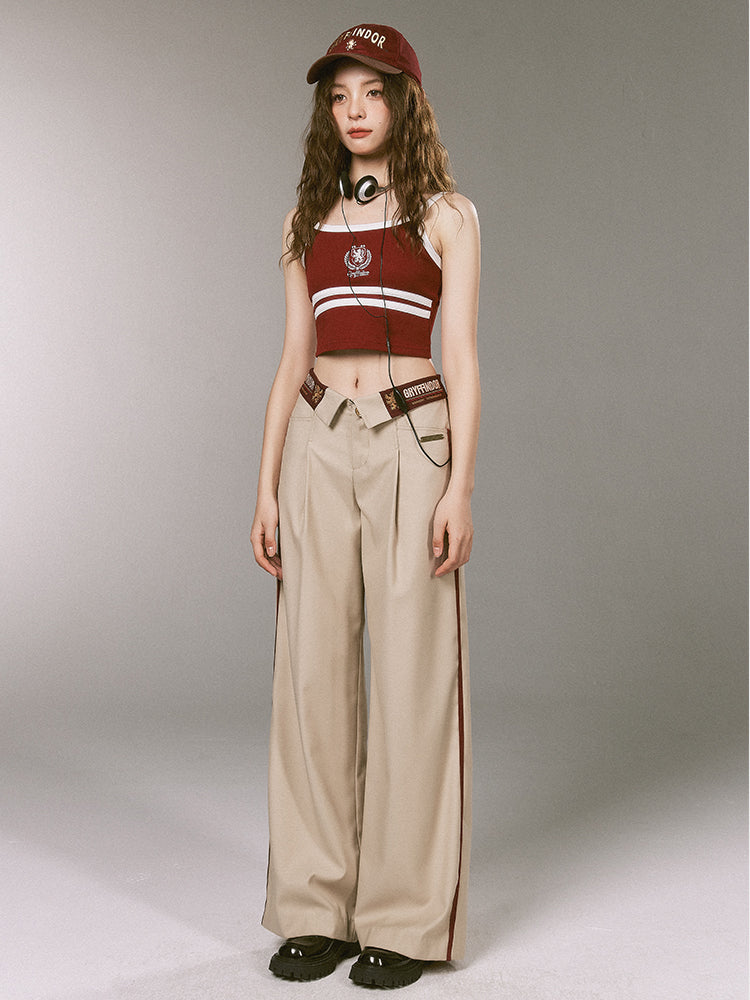 ｗizard school wide leg pants