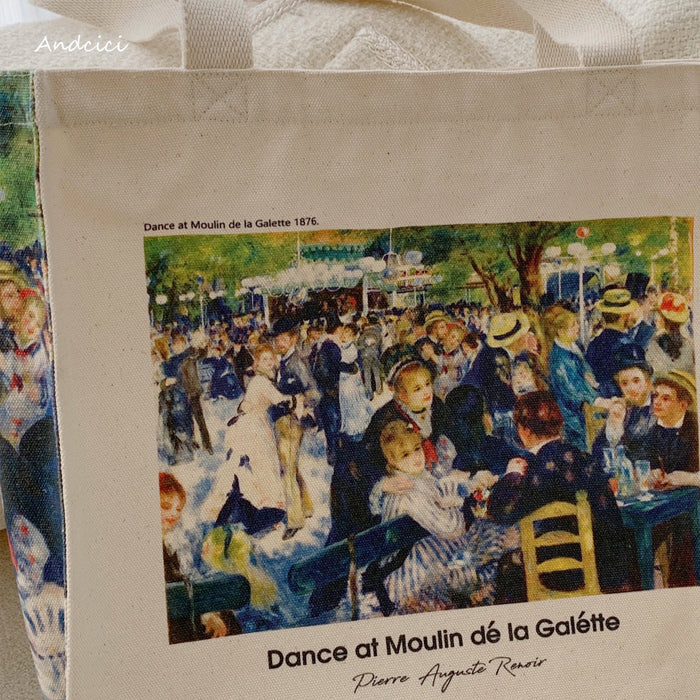 『ムーラン・ド・ラ・ギャレットの舞踏会』トートバッグ