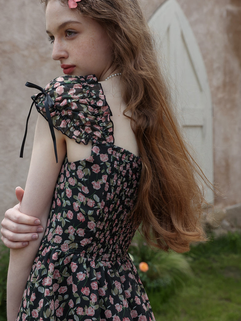 rose garden mini dress Spell Rose Garden Mini Dress 214113L91
