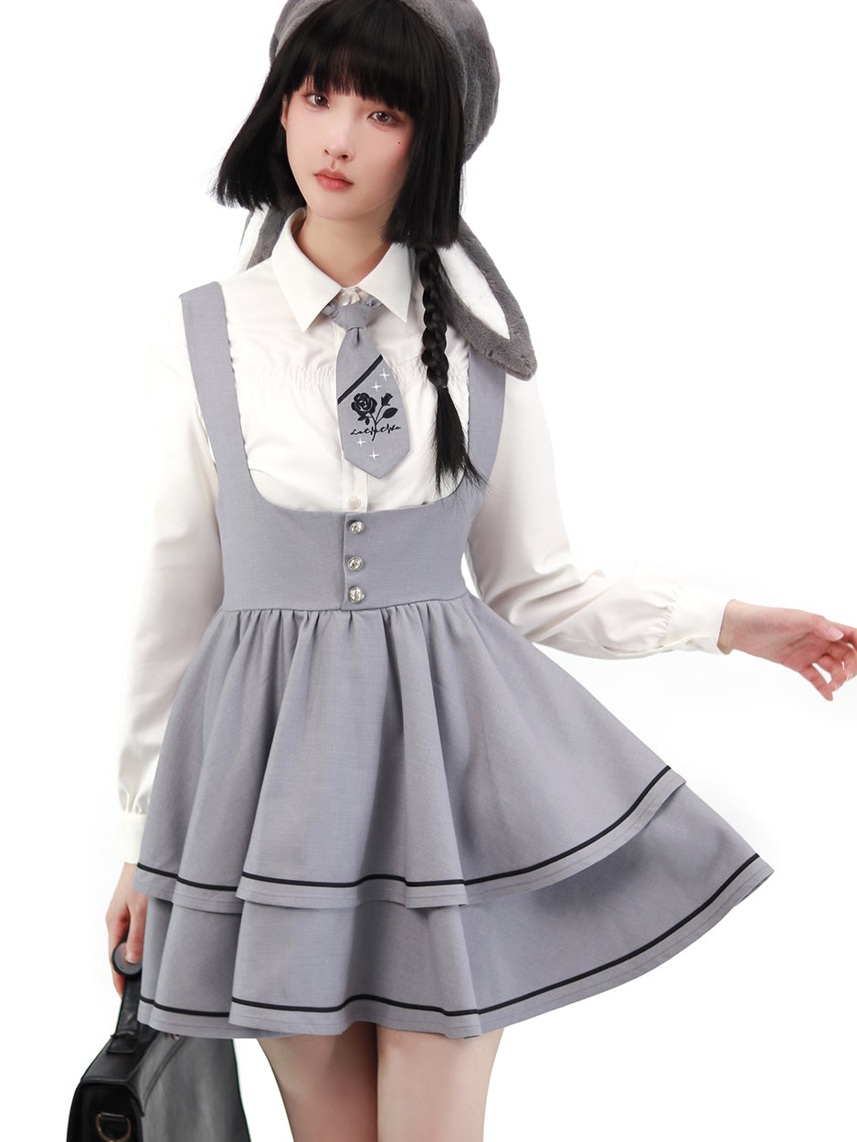 literary girl jumper skirt ＆ blouse（予約商品：30日以内に発送 ...