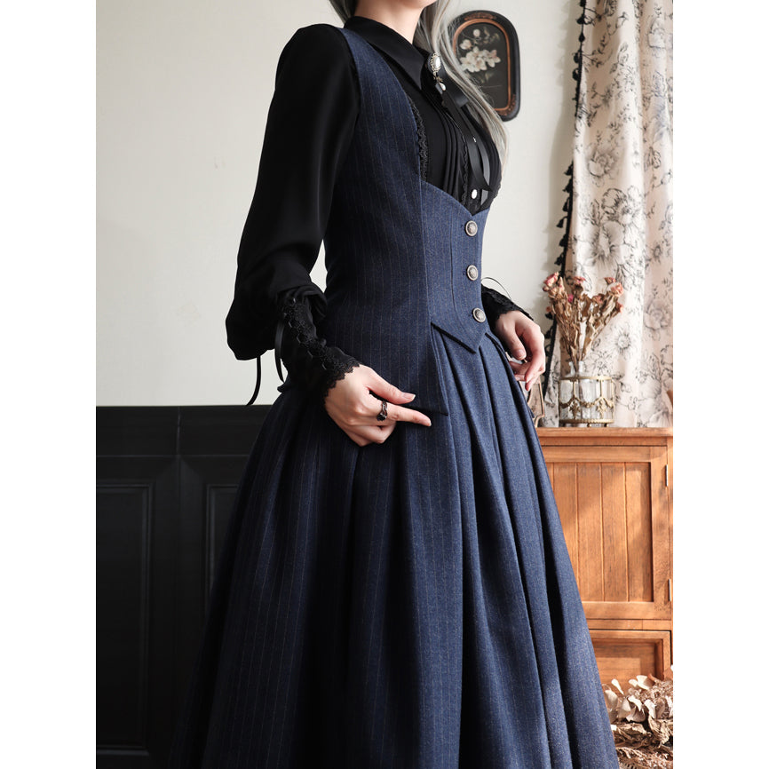 British lady Literary classical blouse – remulia