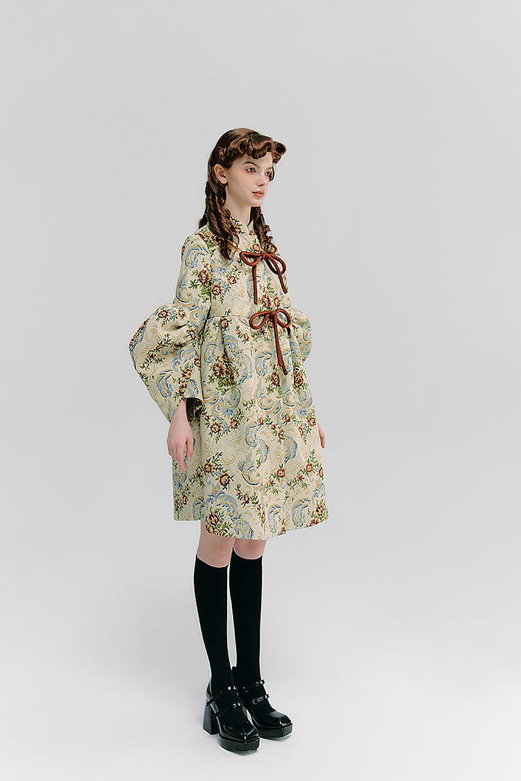 Floral hotsell coat dress